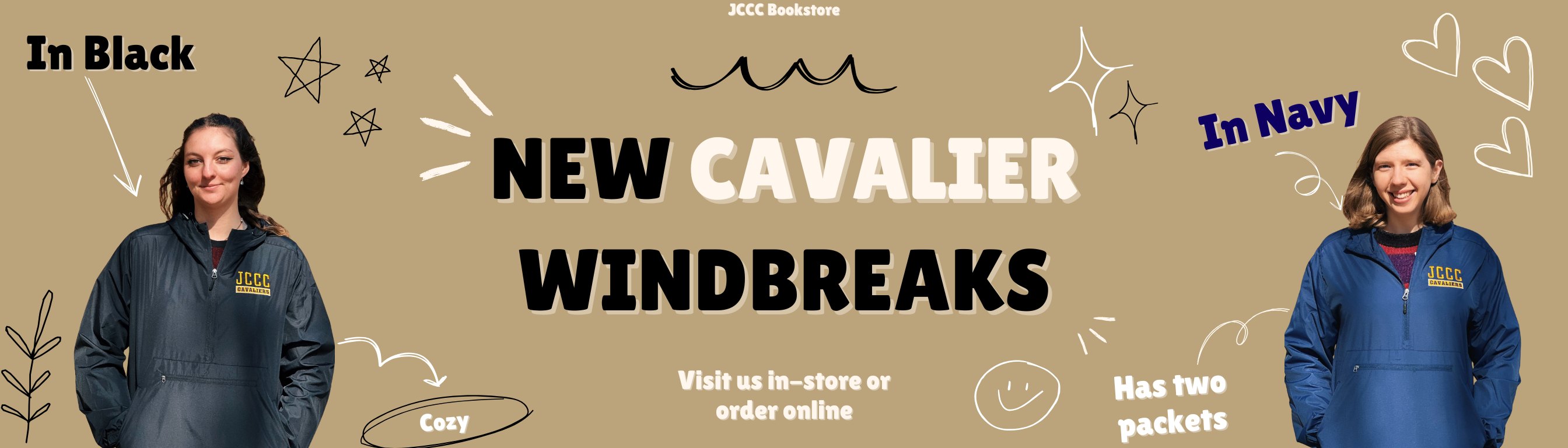 new windbreakers in store now