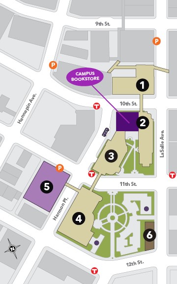 3m Campus Map St Paul - Map